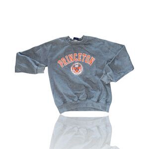 Princeton University Vintage MV Sport Gray Pullover Sweatshirt Unisex Size S